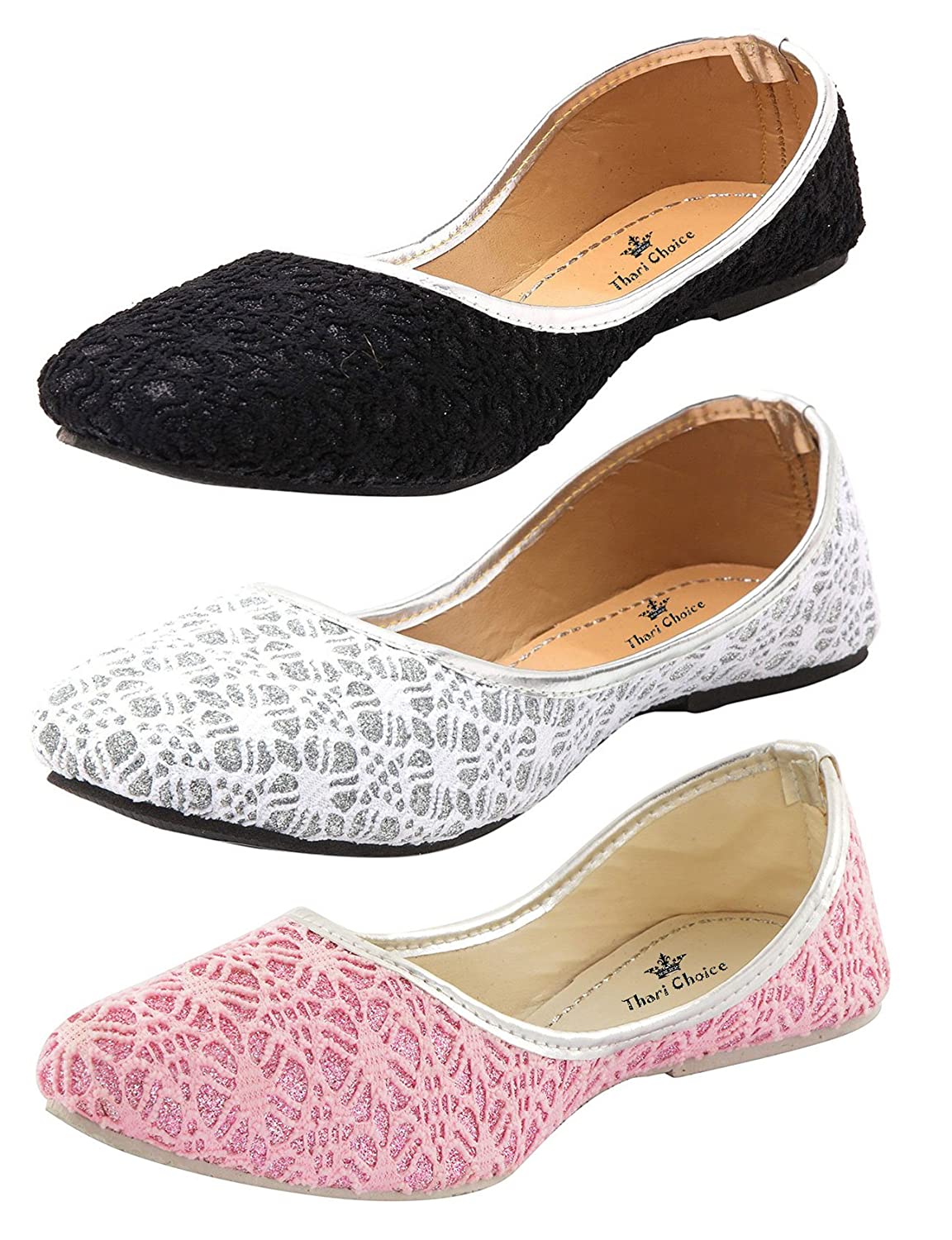 Thari Choice Woman and Girls Flat Belly Shoes Price in India