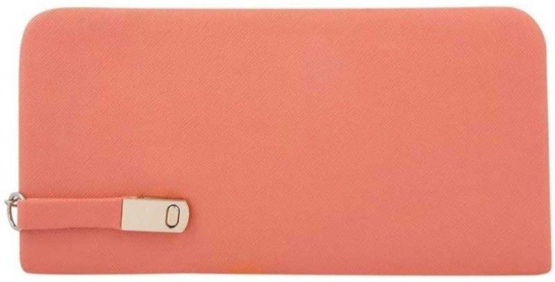 Casual, Party, Formal, Sports Orange  Clutch Price in India