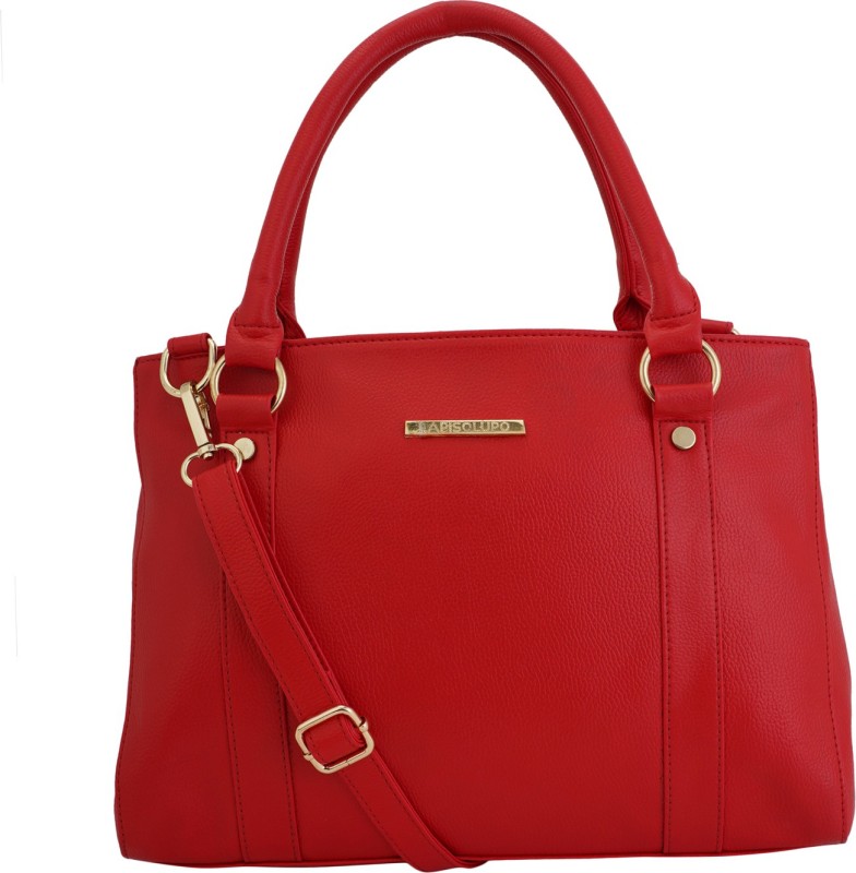 Women Red Hand-held Bag Price in India