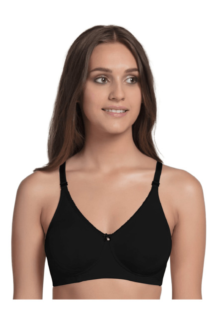 Enamor Black Non Wired Non Padded Shaper Bra Price in India