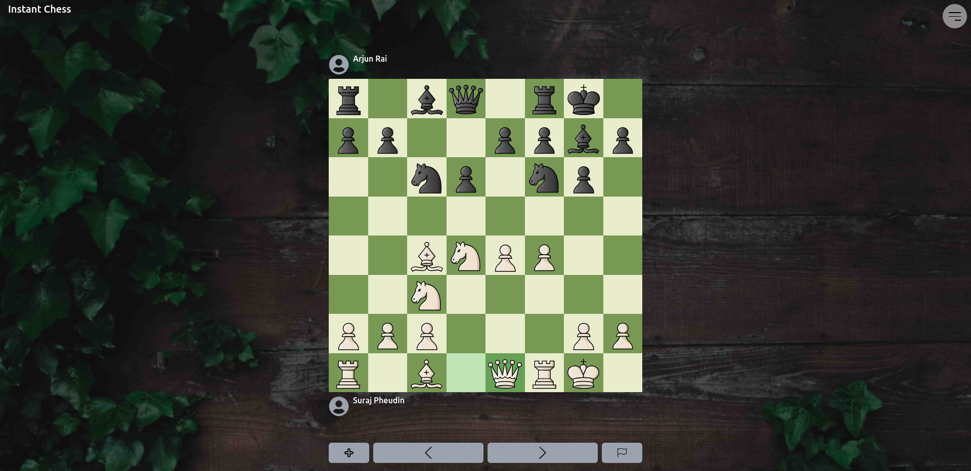 Instant Chess