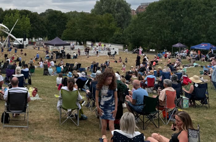 Hundreds gather to celebrate 25 years of Maidstone River Park
