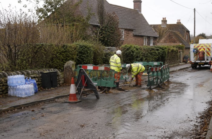 Burst Main Leaves Nearly 1,400 Homes Without Water Across Cranbrook and the Weald
