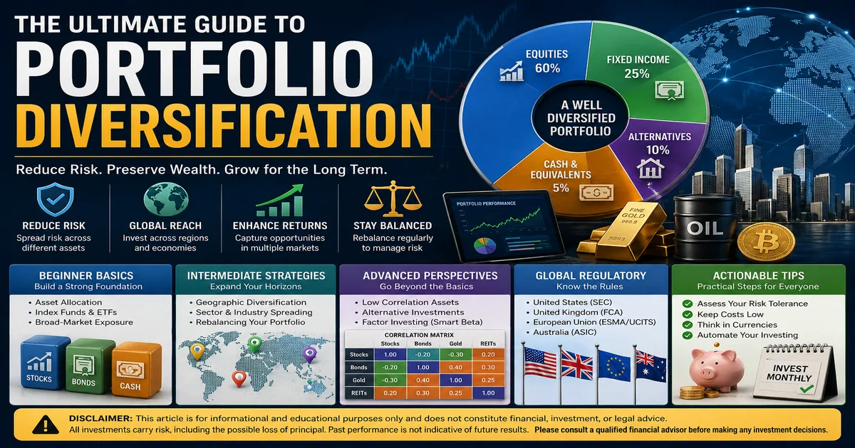 How to Build a Diversified Investment Portfolio: A Comprehensive Global Guide