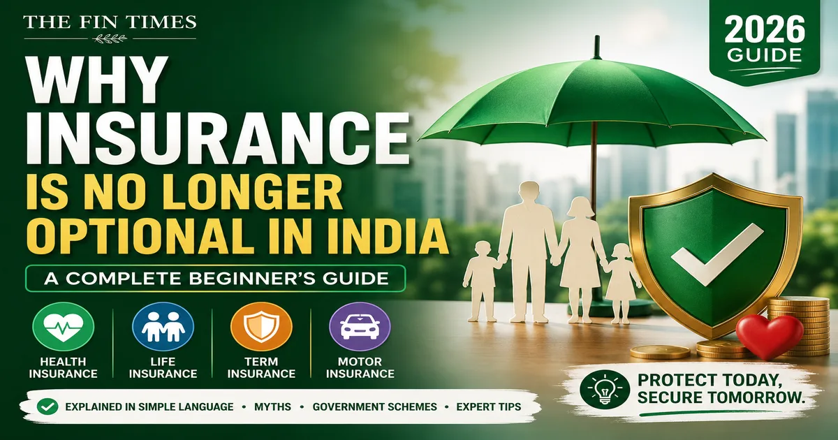 Why Insurance Is No Longer Optional in India: A Complete Beginner's Guide (2026)