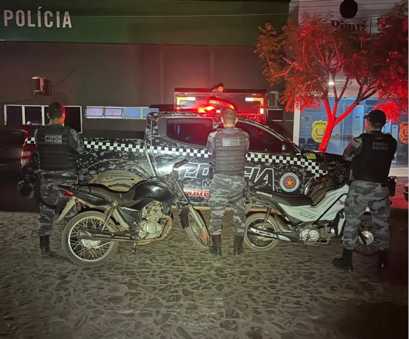 Força Tática recupera motocicleta tomada de assalto na zona rural de Piripiri