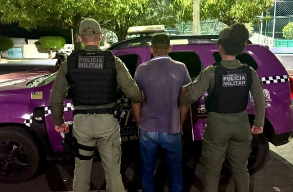 PM prende suspeito de ameaça e maus-tratos contra a própria mãe e irmã
