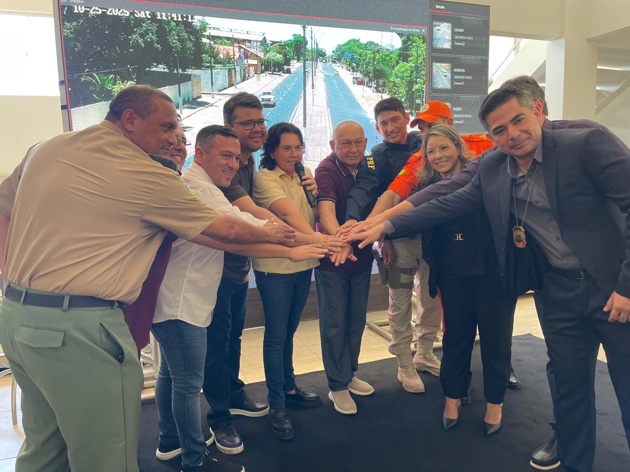 Prefeitura de Piripiri inaugura sistema de videomonitoramento da cidade