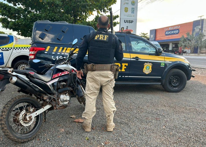 PRF recupera três motocicletas com sinais de adulteração e registro de furto