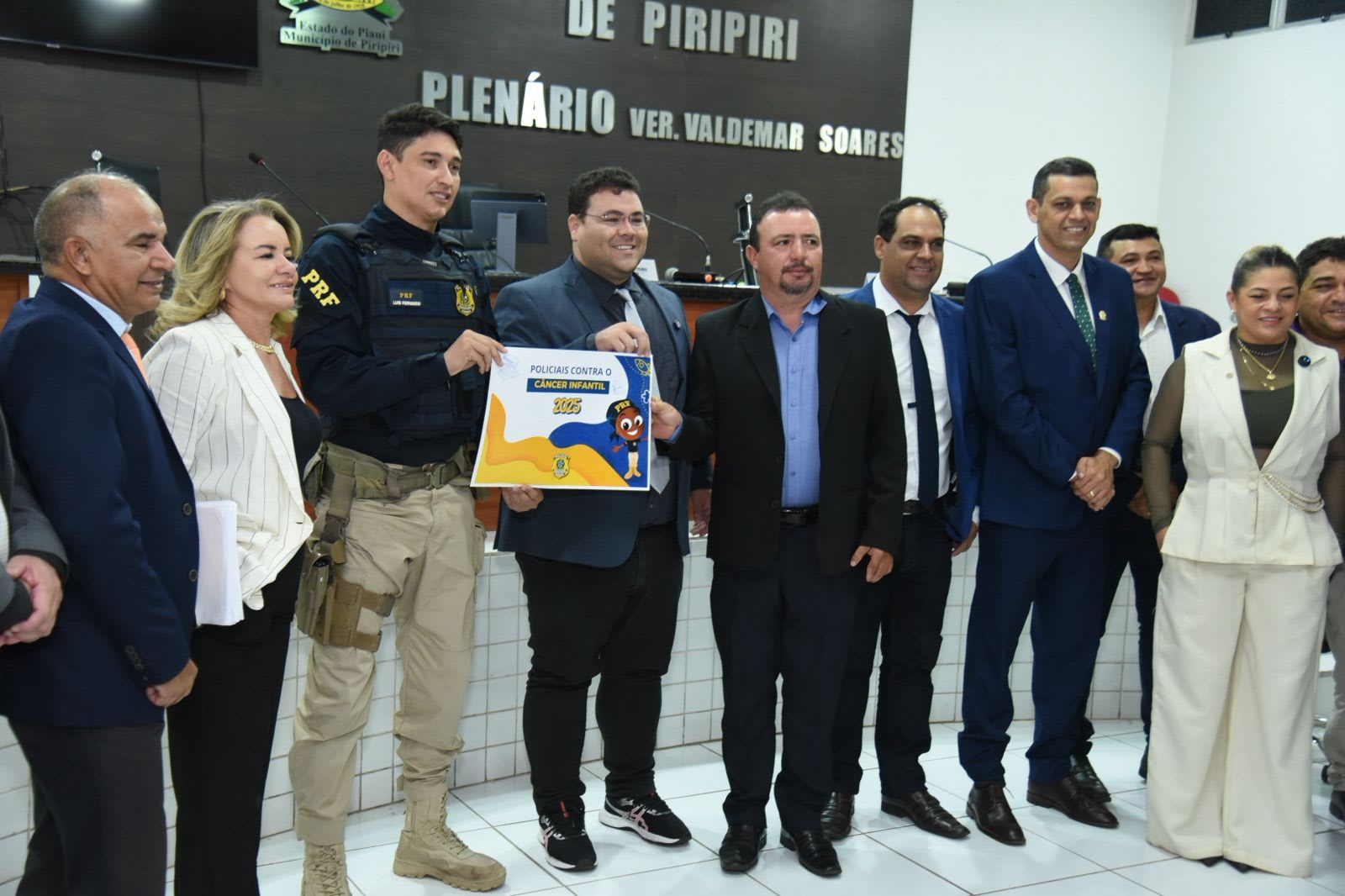  PRF no Piauí dá início à campanha solidária Policiais contra o Câncer Infantil 