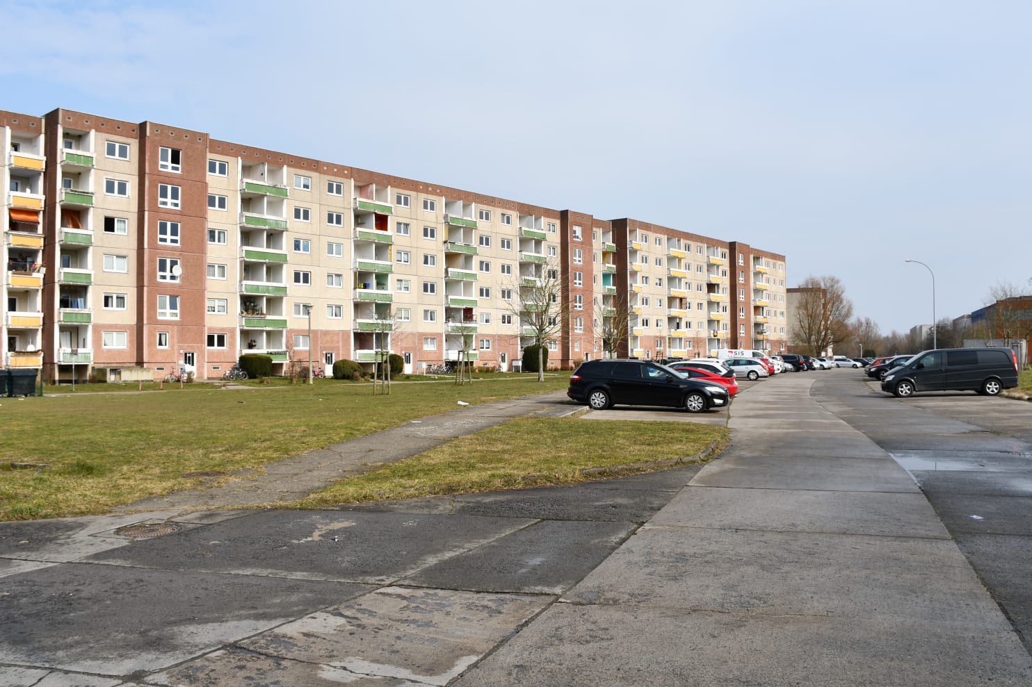 Stralsund, Stadtteil Grünhufe, Vogelsangstraße