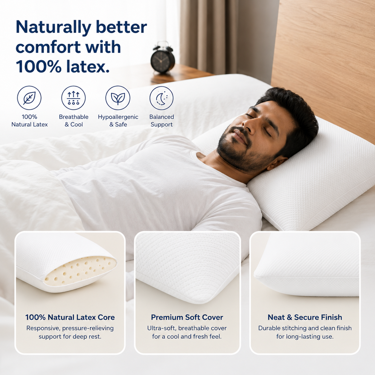 Pincore — latex mattress in Bangalore by CozyFoam