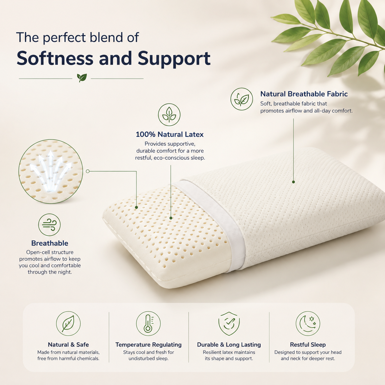 Pincore — latex mattress in Bangalore by CozyFoam