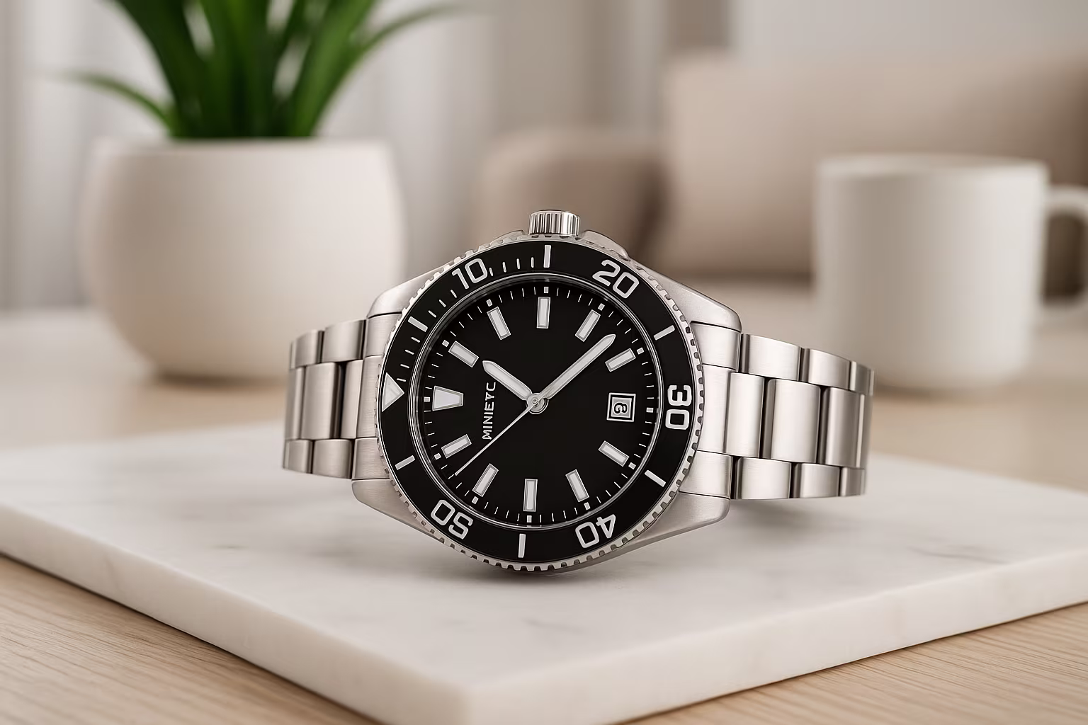 Image de catégorie montrant des montres cinétiques dans une ambiance lifestyle réaliste.