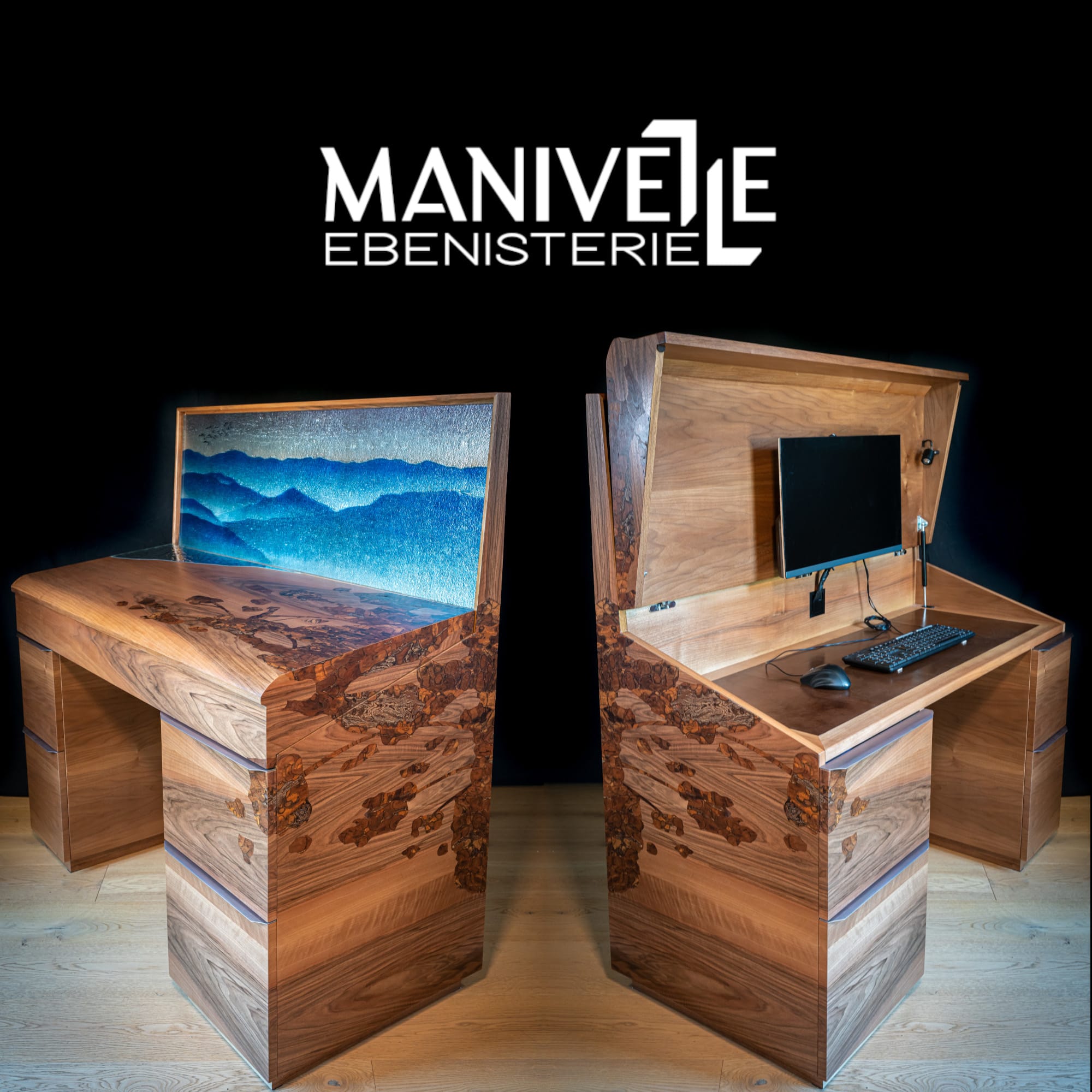 Œuvre de David Marmilloud — ebénisterie