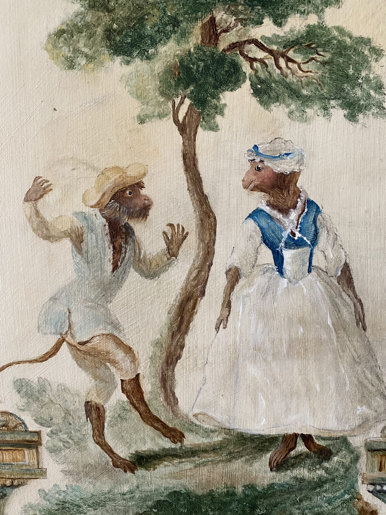 Œuvre de Laetitia Bonici — peintre en décor et doreuse ornemaniste