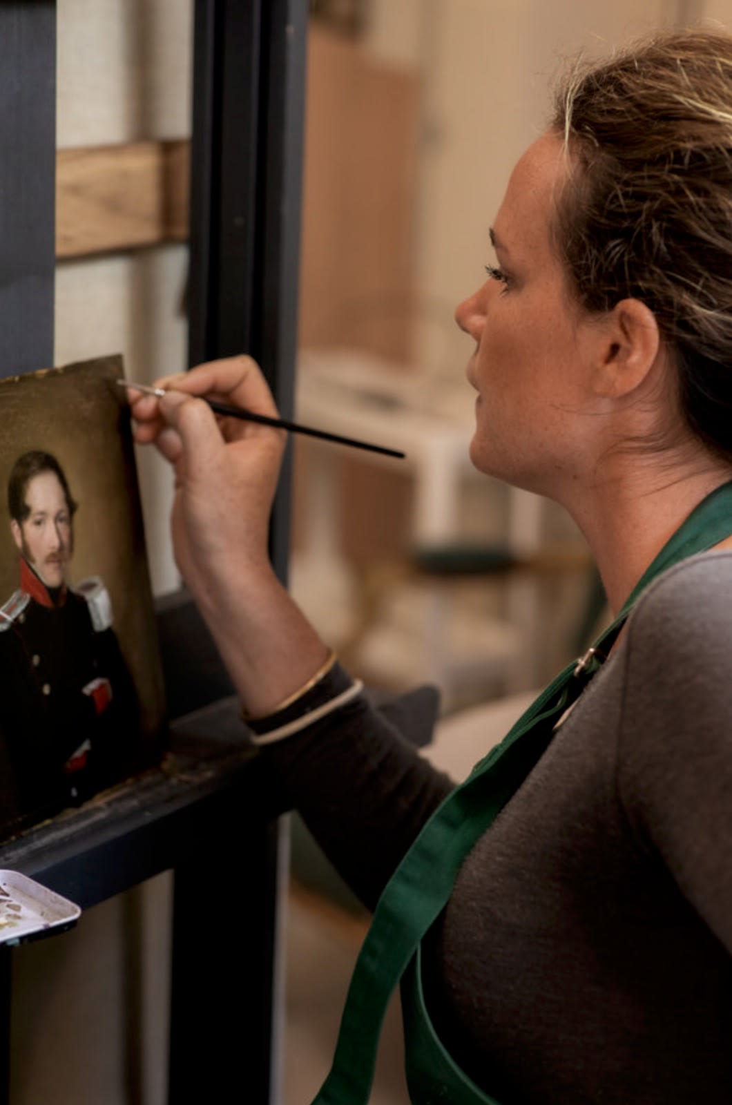 Œuvre de Atelier Marjorie Latté — restauratrice de tableaux