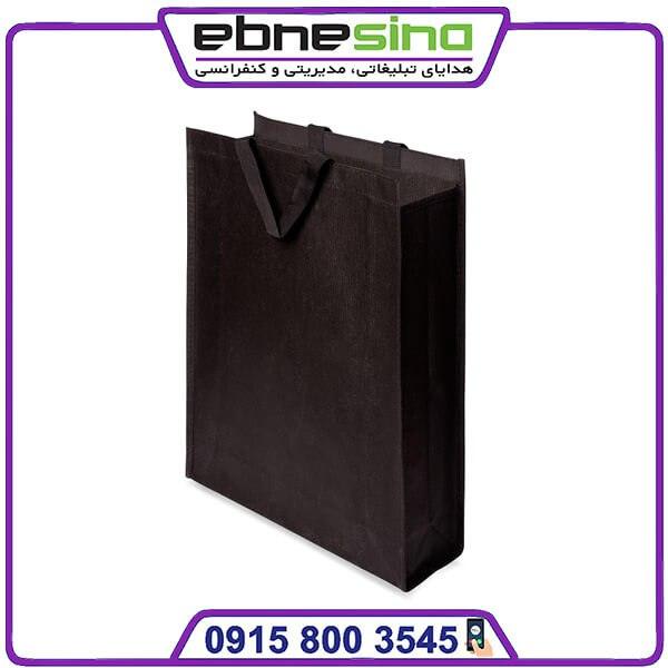 photo_2023-11-16_13-20-00 بگ پارچه ای خرید 90 گرم بلند مشکی - Image 1