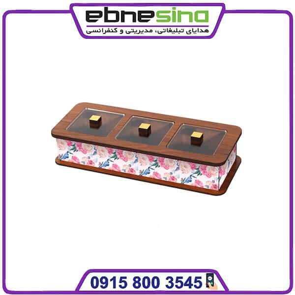3 خونه شیک 2 جعبه پذیرایی چوبی 3 خانه آبرنگ