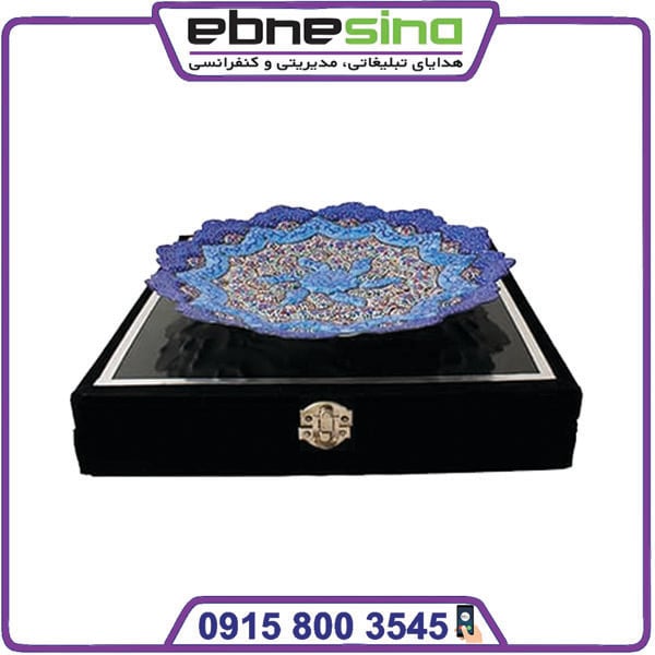 بشقاب مینا کاری بشقاب مینا کاری - Image 1