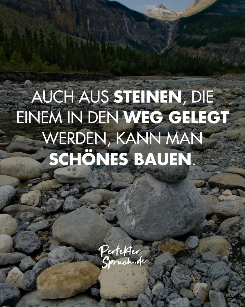 Positive Sprüche mit Bildern zum herunterladen & kopieren