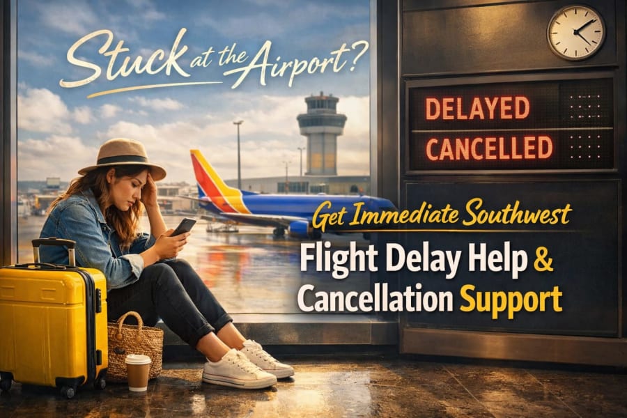 Stuck at the Airport? Get Immediate Southwest Flight Delay Help & Cancellation Support
