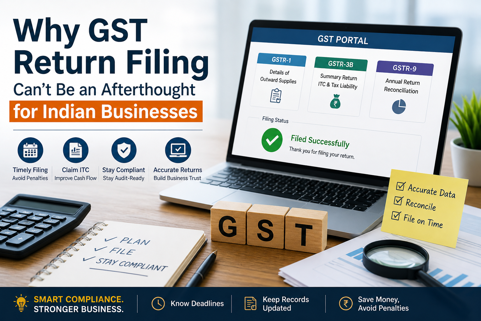 Why GST Return Filing Can’t Be an Afterthought for Indian Businesses