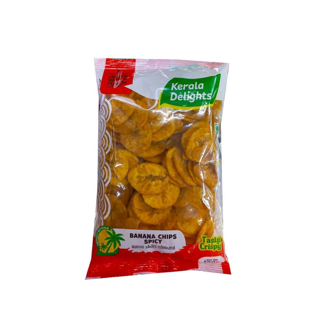 Kerala Delights Banana Chips Spicy 150g