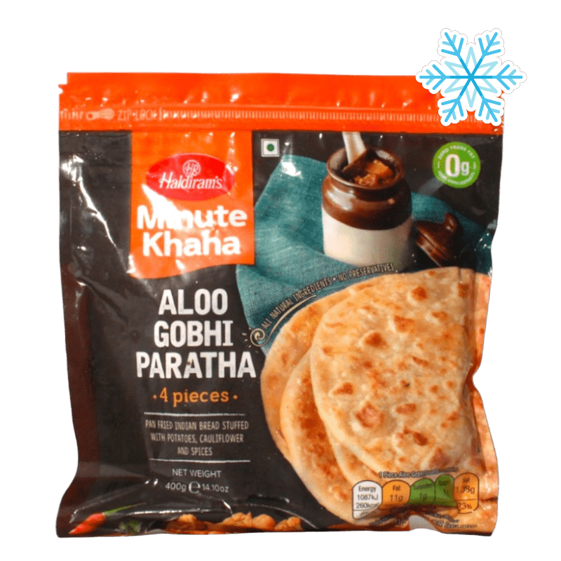 Haldiram's Aloo Gobi Paratha 400g (Pack of 2)
