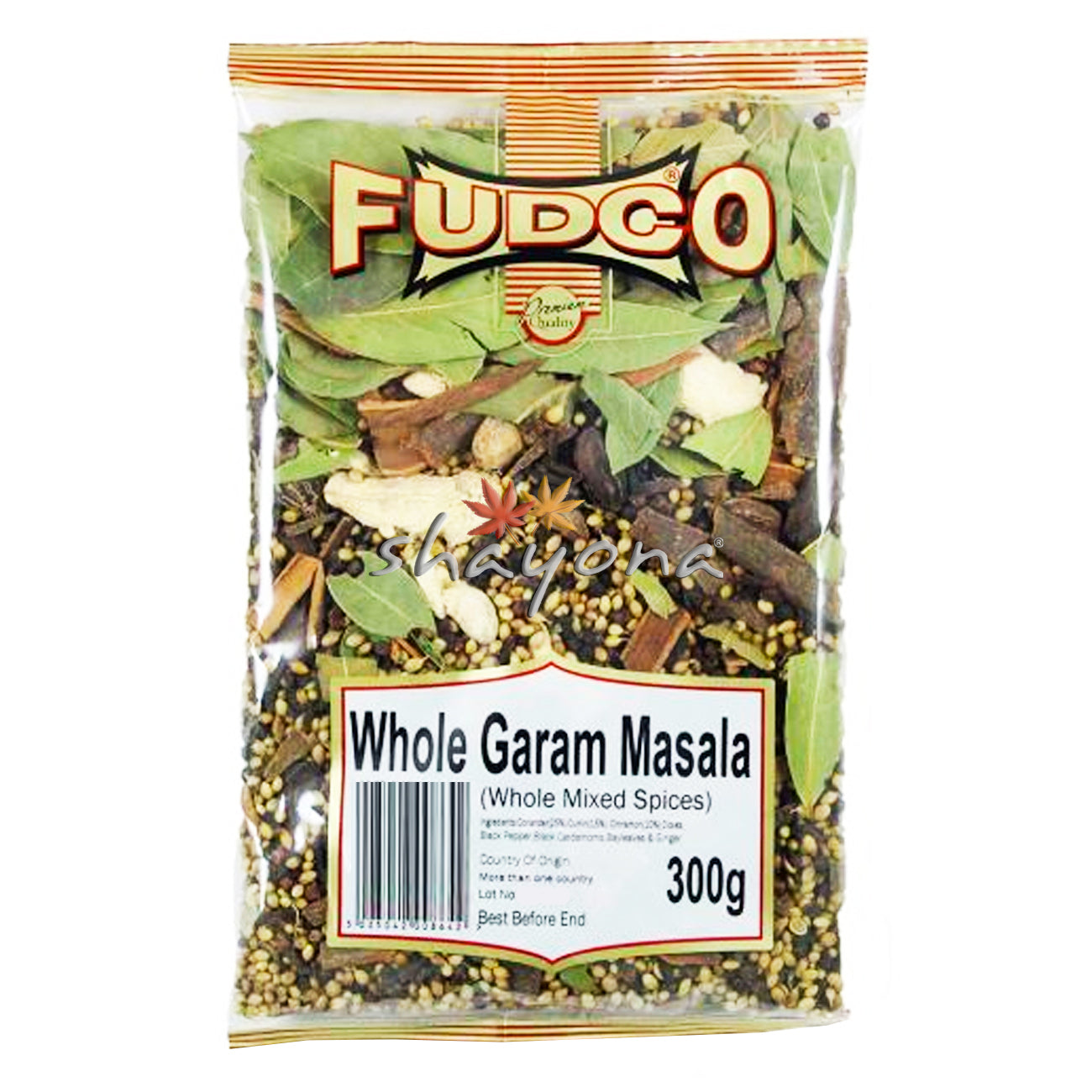 Fudco Garam Masala Whole 300gm