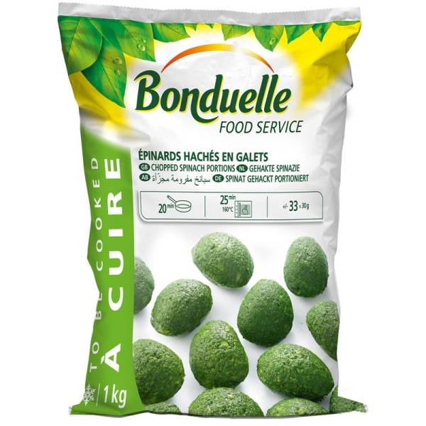 Bonduelle Chopped Spinach 1kg
