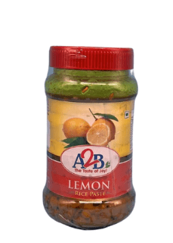 A2B Lemon Rice Paste 400g - Instant Tangy Mix For Quick Homestyle Rice