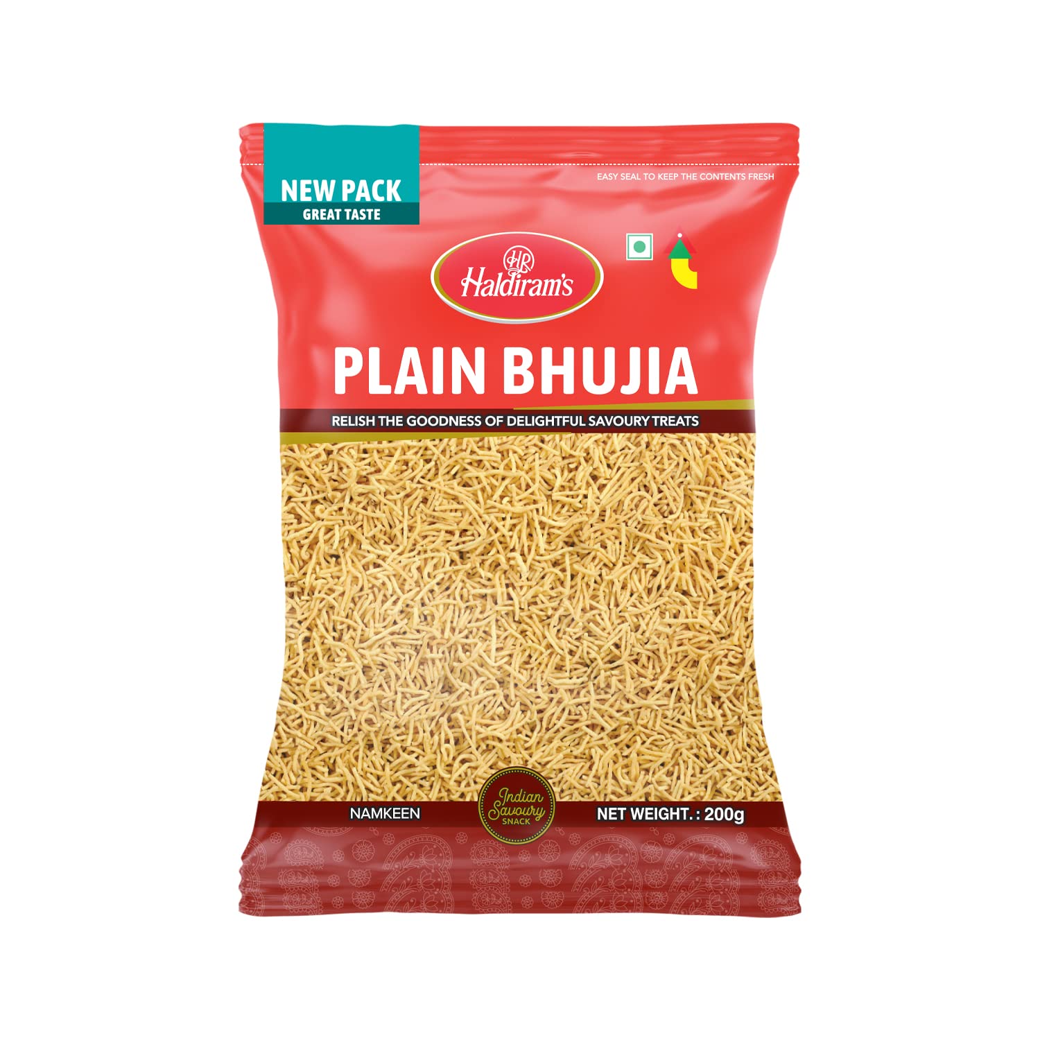 Haldiram's Plain Bhujia 200g (Pack of 2)