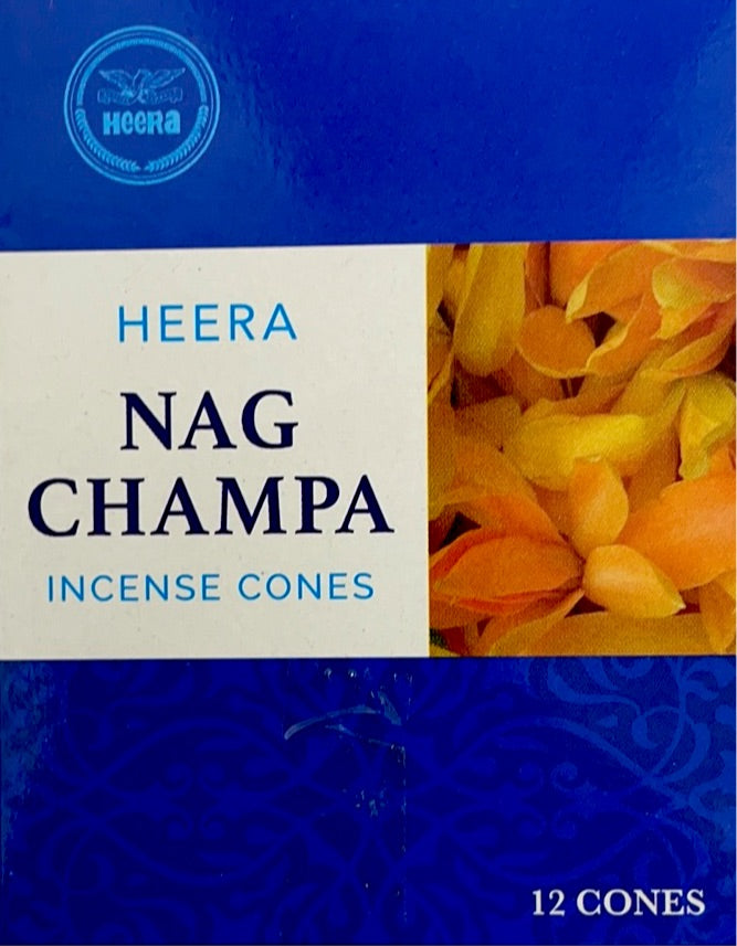Heera Nag Champa Incense 12 Cones