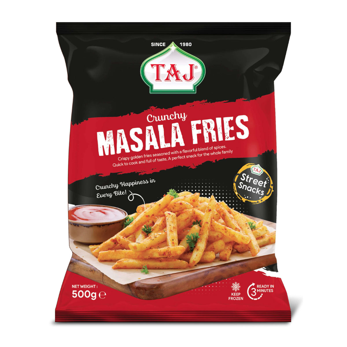 Taj Crunchy Masala Fries 500g