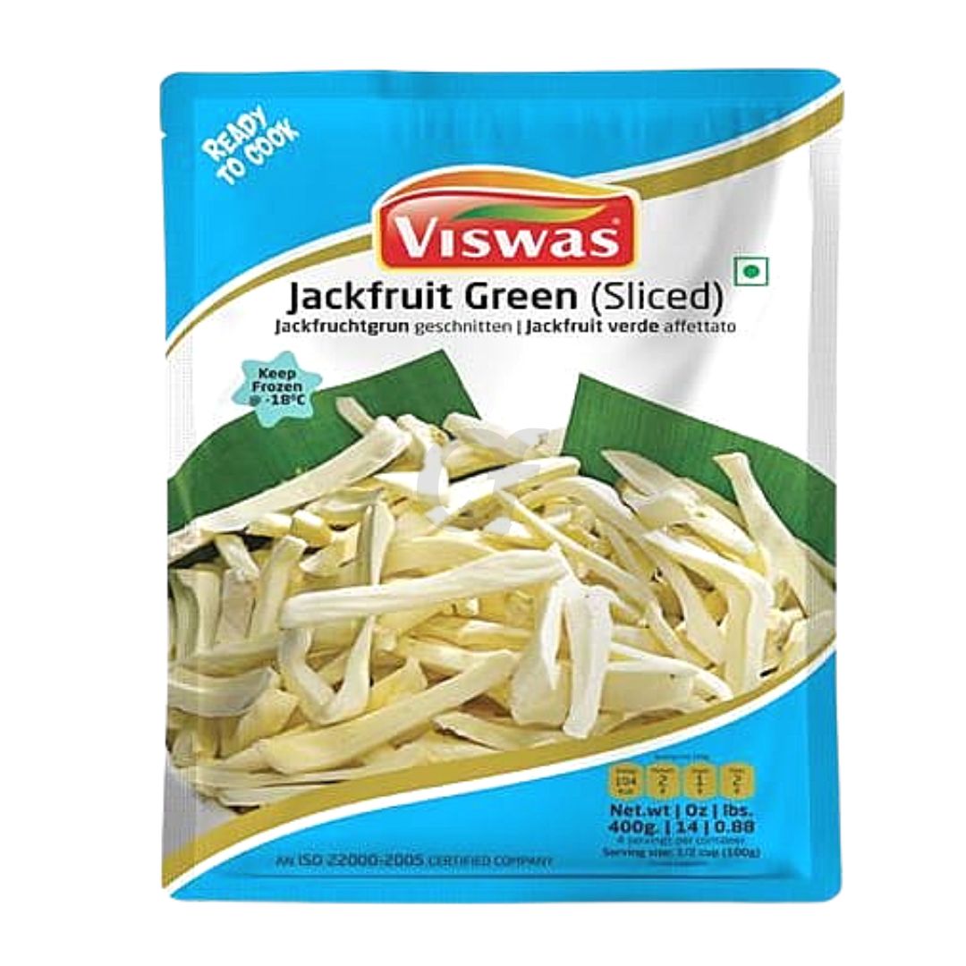 Viswas Jackfruit Green (Sliced) 400g