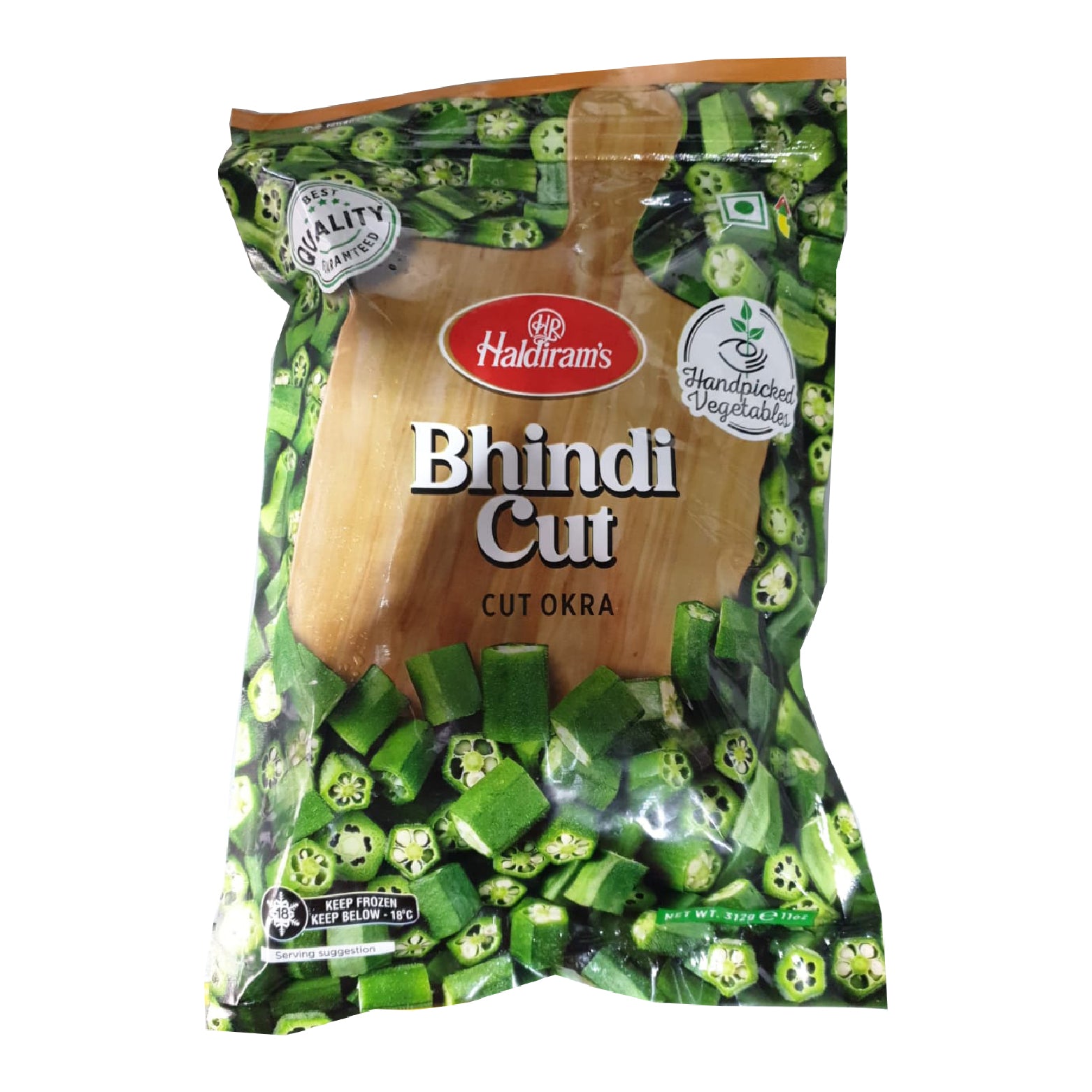 Haldiram's Bhindi Cut (Cut Okra) 312g