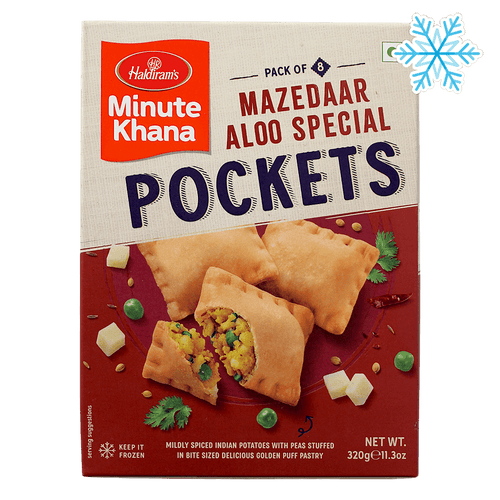 Haldiram's Mazedaar Aloo Special Pockets (Pack of 8)