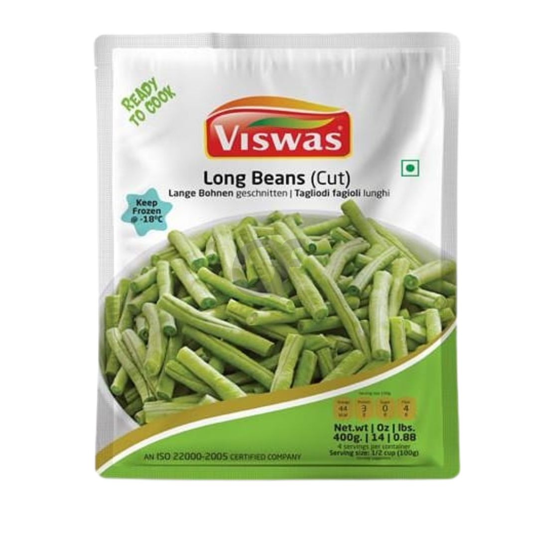Viswas Long Beans (Cut) 400g