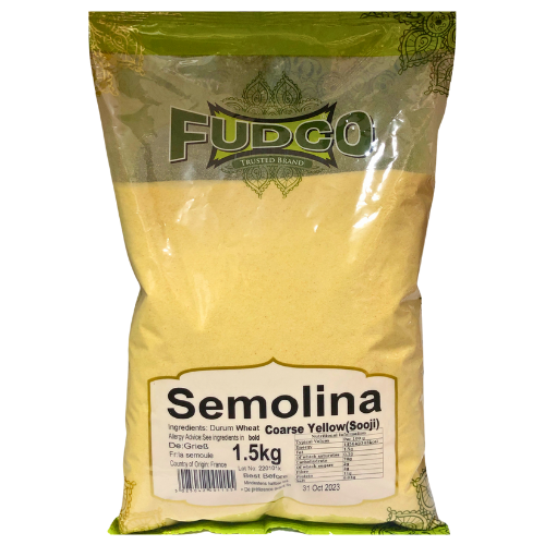 Fudco Semolina Coarse Yellow 1.5Kg