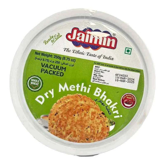 Jaimin Dry Methi Bhakri 200g � Traditional, Crispy & Wholesome Snack
