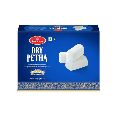 Haldiram's Dry Petha (Pumpkin) 400g - Sweet Crystalized Pumpkin Candy