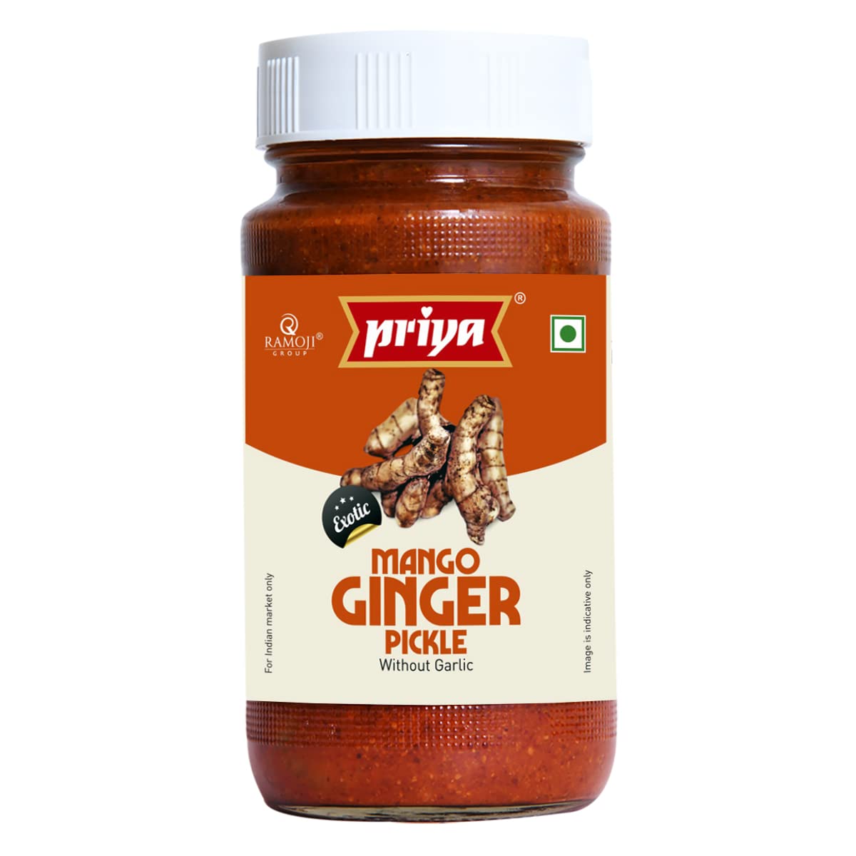 Priya Mango Ginger Pickle (Pack of 2)300g