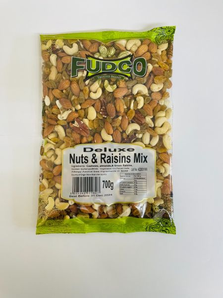 Fudco Deluxe Nuts & Raisins Mix