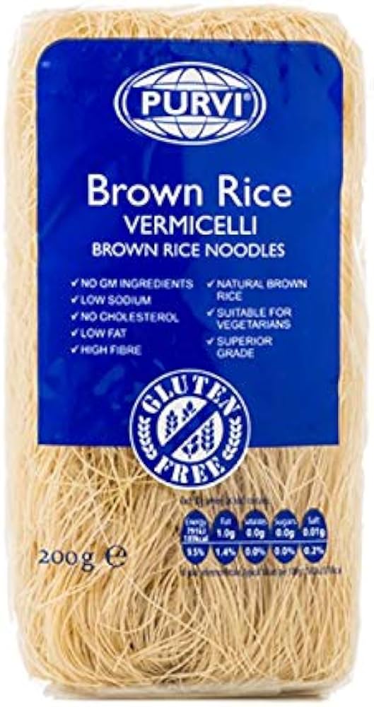 Purvi Brown Rice Vermicelli 200g