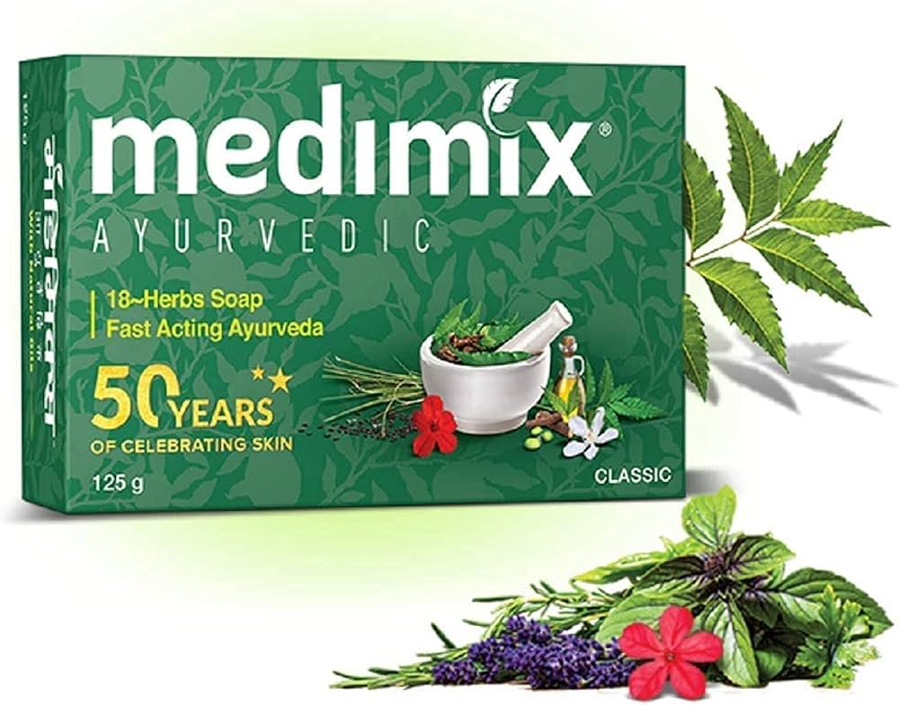 Medimix Ayurvedic 18-Herbs Soap (Classic) 125g