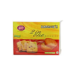 Karachi 2-in-1 (Fruit & Osmania) Biscuit 400g