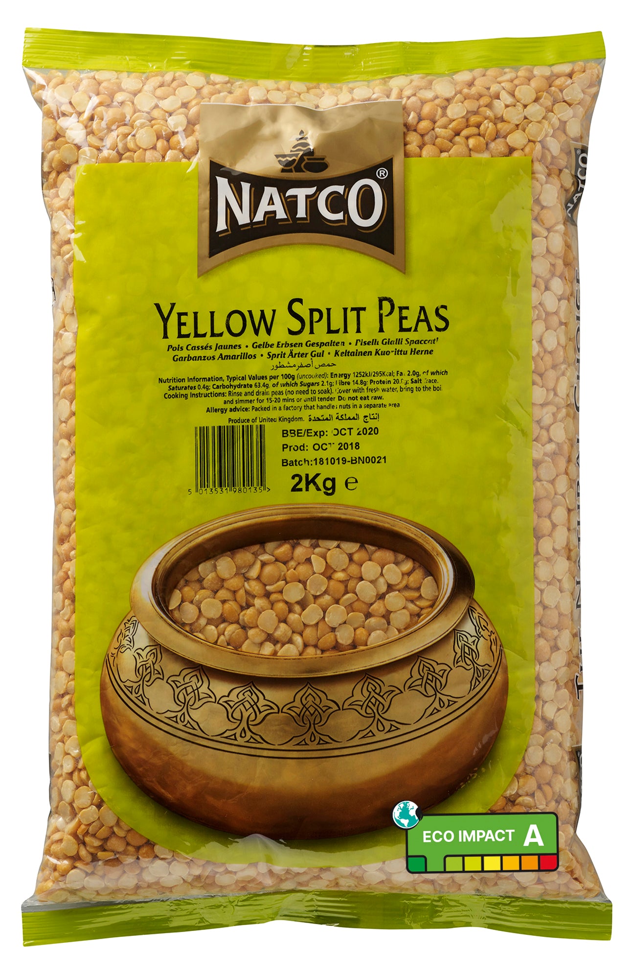 Natco Yellow Split Peas