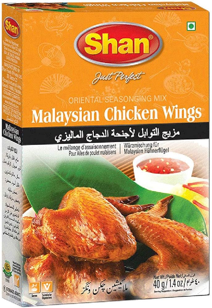 Shan Malaysian Chicken Wings Seasoning Mix 40g