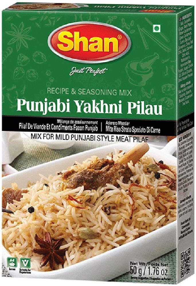 Shan Biryani Punjabi Yakhni Mix 50g(Pack of 4)